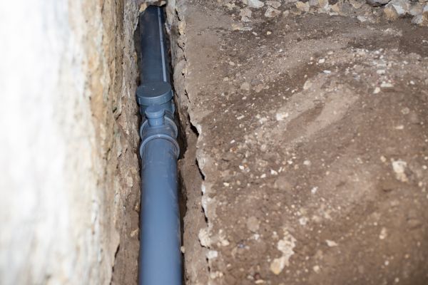 Drain Line Installation in North Richland Hills