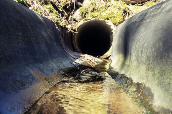 Drainage Swale Installation in North Richland Hills