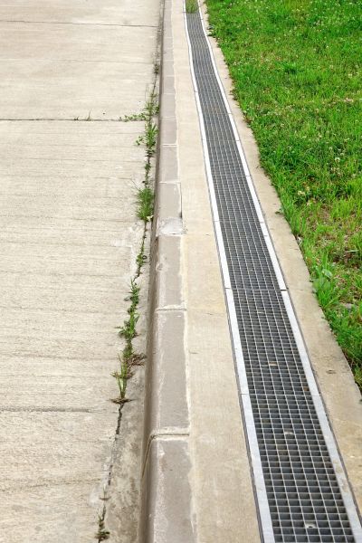 Concrete Drain Installation in North Richland Hills